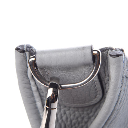 Hermes Taurillon Clemence Evelyne III PM Gris Mouette 10 of 12