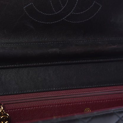 Chanel Lambskin Quilted Medium Single Flap Black 10 of 14