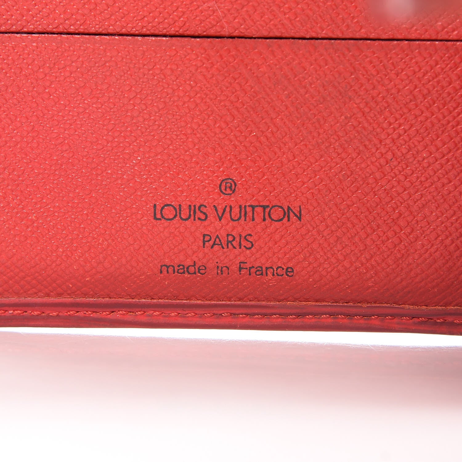 Louis Vuitton Epi Porte Billets Compact Wallet Red 6 of 15