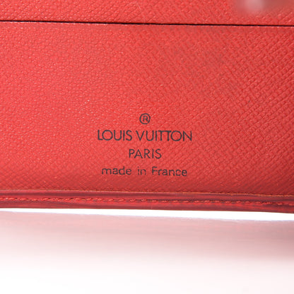 Louis Vuitton Epi Porte Billets Compact Wallet Red 6 of 15