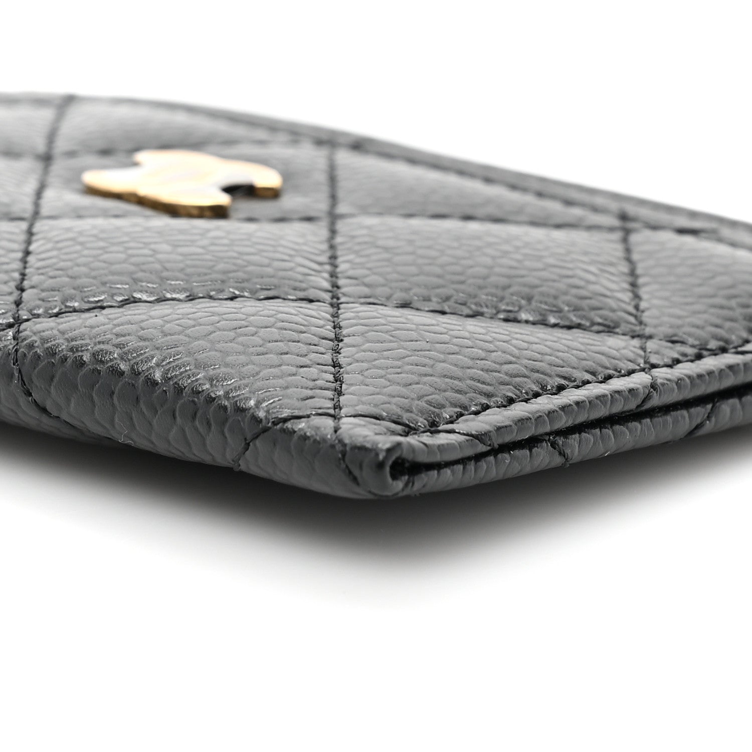 Chanel Caviar Quilted Card Holder Black 9 of 11