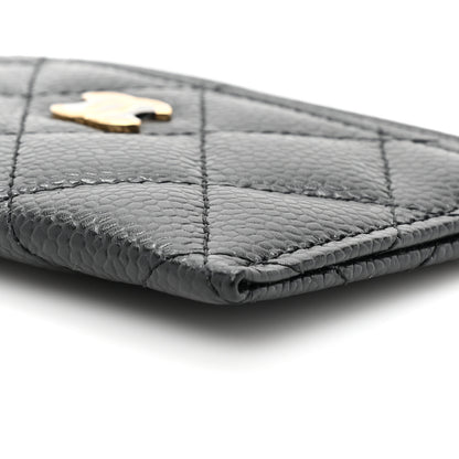 Chanel Caviar Quilted Card Holder Black 9 of 11