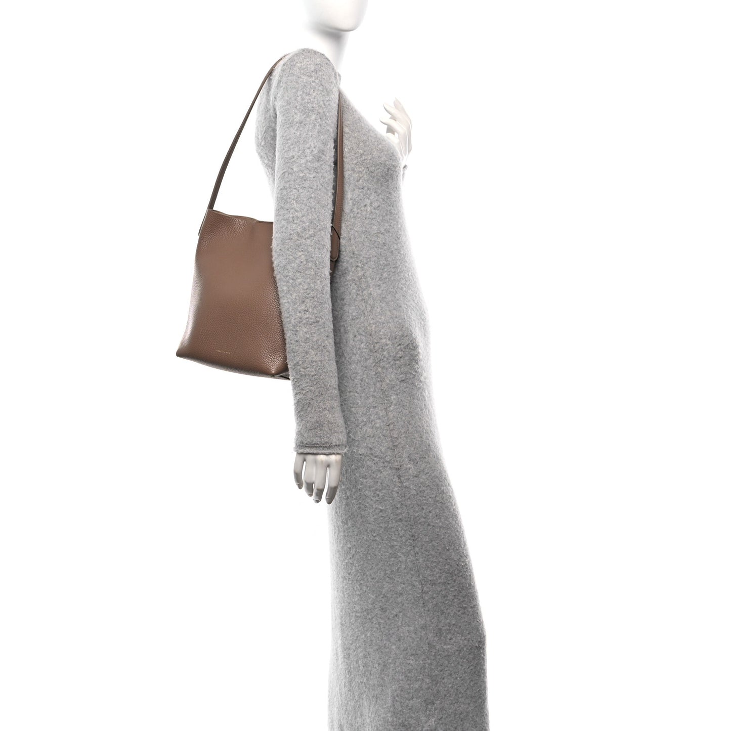 Pebbled Calfskin Small Everyday Cabas Biscotto