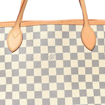 Louis Vuitton Damier Azur Neverfull MM 8 of 10