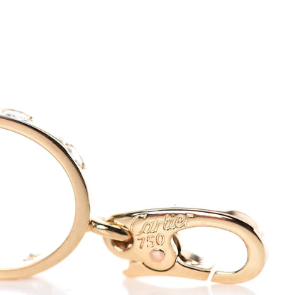 Cartier 18K Yellow Gold Diamond LOVE Ring Charm 3 of 3