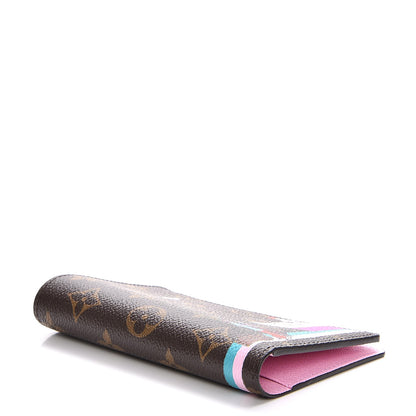 Louis Vuitton Monogram 2016 Christmas Animation Passport Cover Rose Ballerine 3 of 6