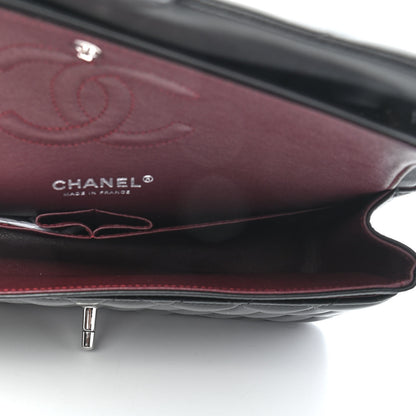 Chanel Lambskin Quilted Medium Double Flap Black 4 of 8