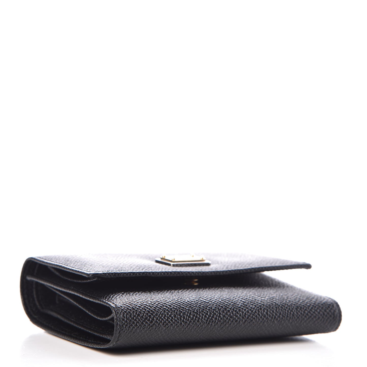 Dauphine French Flap Wallet Black