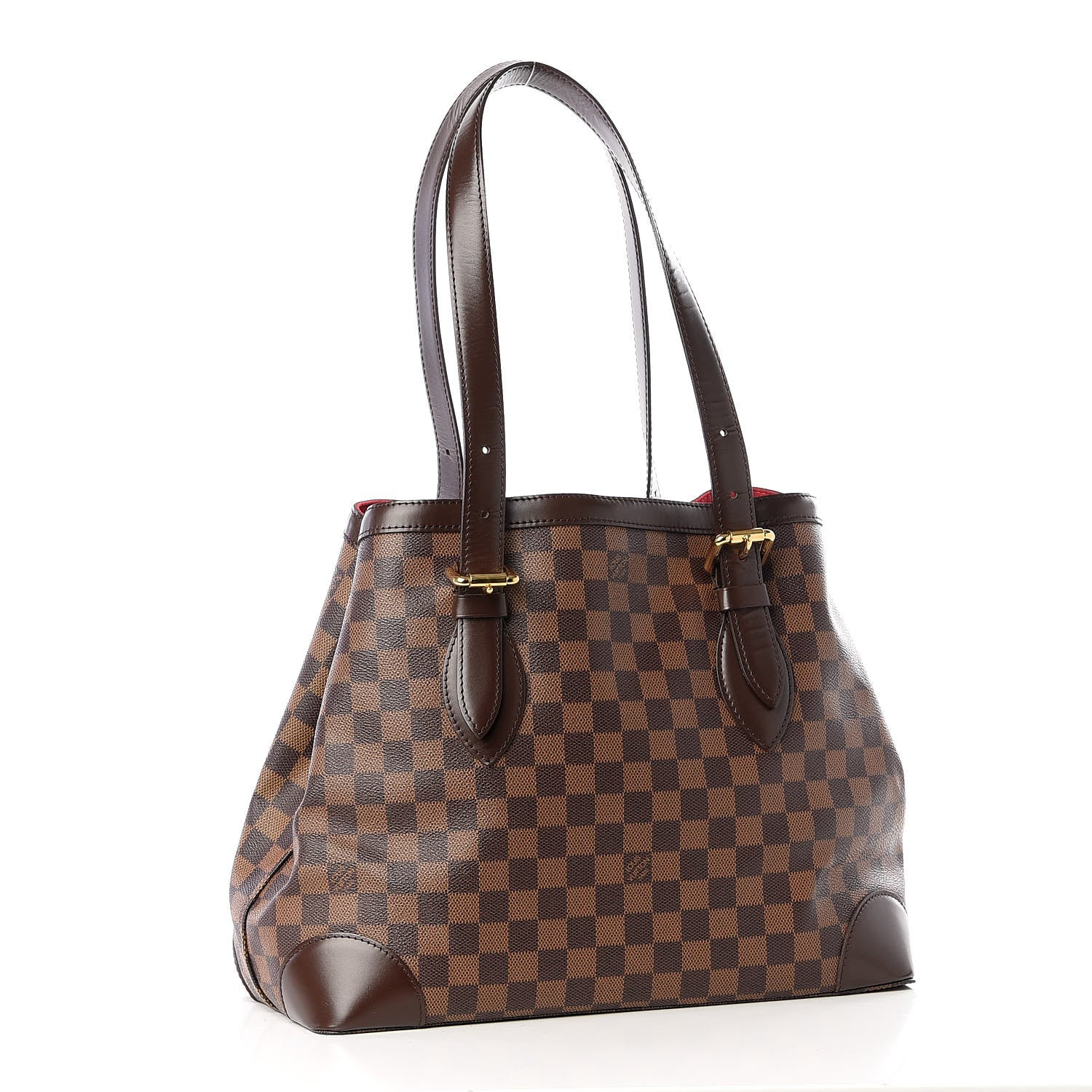 Louis Vuitton Damier Ebene Hampstead MM 2 of 8