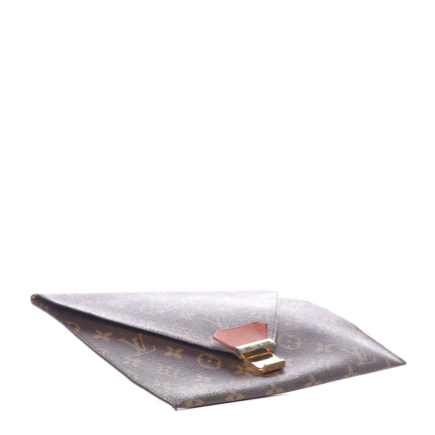 Monogram Poche Plate Envelope Clutch PM