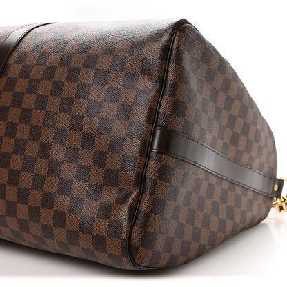 Louis Vuitton Damier Ebene Keepall Bandouliere 55 9 of 9