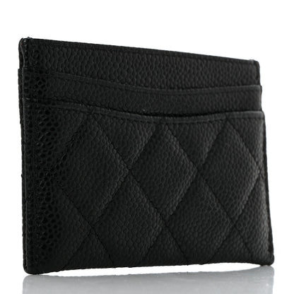 Chanel Caviar Quilted Card Holder Black 3 of 8