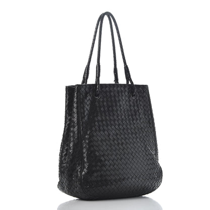Bottega Veneta Nappa Intrecciato Tote Black 2 of 9