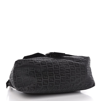 Fendi Zucchino Mama Baguette Black 4 of 11