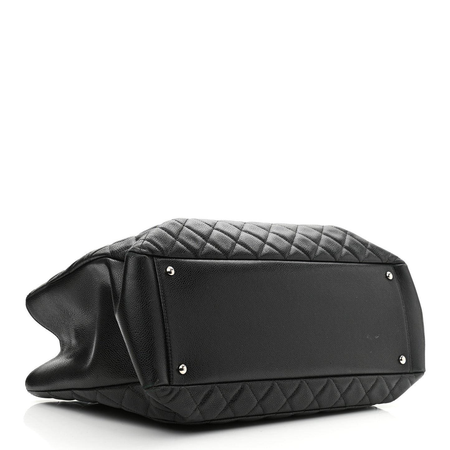 Caviar Quilted XL Grand Shopping Tote GST Black