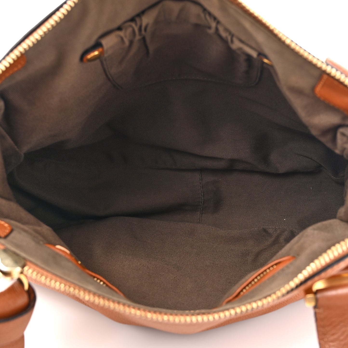 Calfskin Medium Marcie Satchel Tan