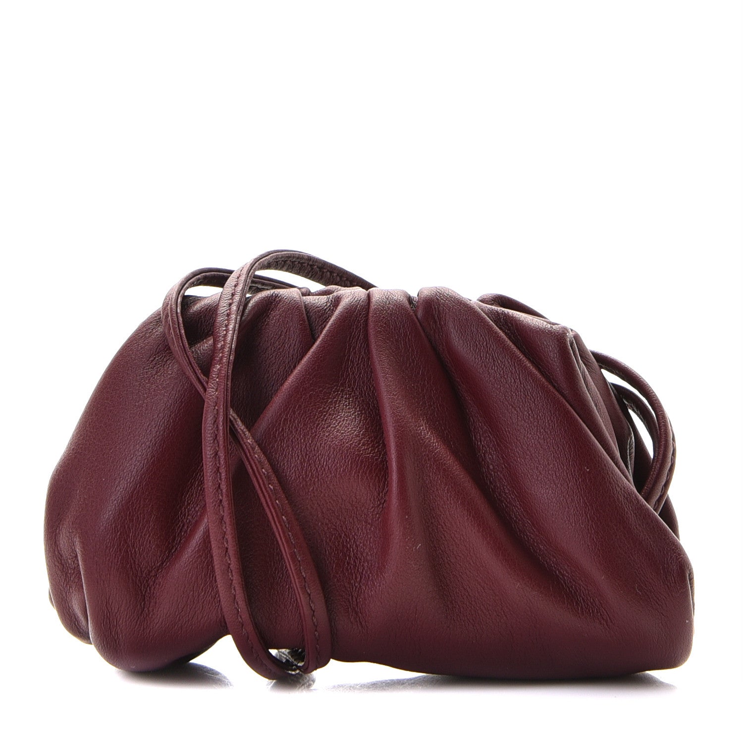 Bottega Veneta Butter Calfskin Coin Purse Bordeaux 1 of 7