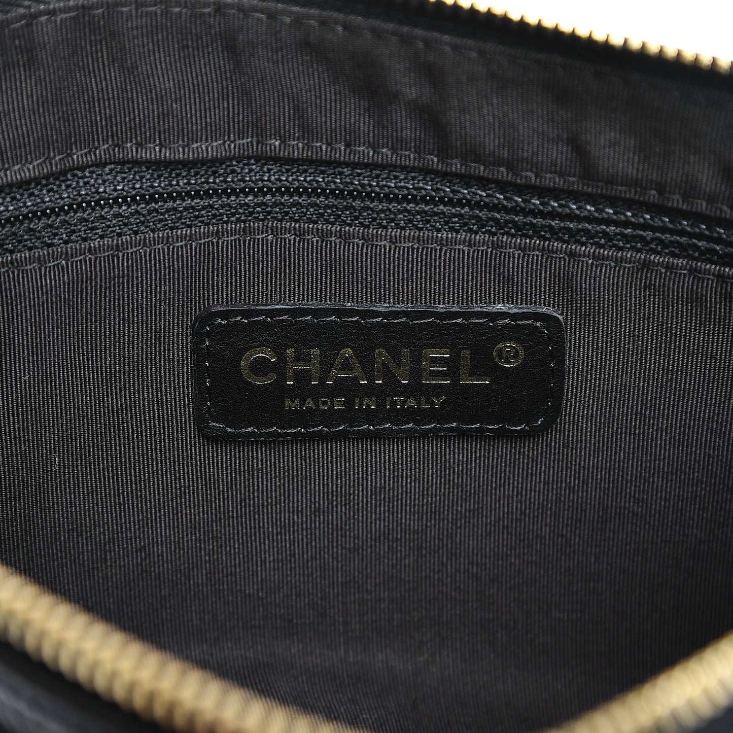 Caviar Quilted Shoulder Bag Black
