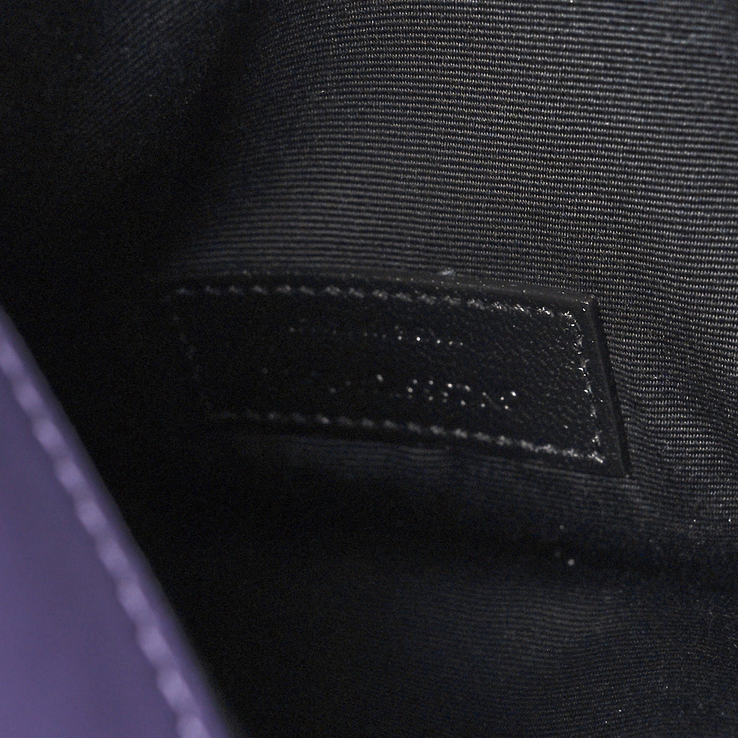 Saint Laurent Ayers Uptown Monogram Pouch Verte Praire Violet Mauve 7 of 11
