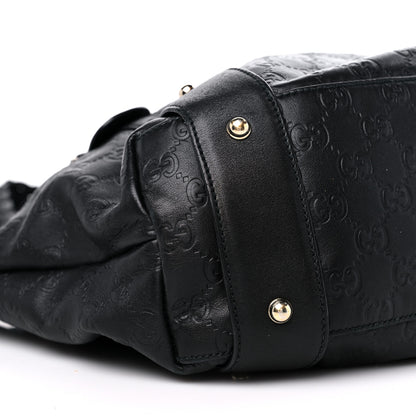 Gucci Guccissima Medium Pelham Shoulder Bag Black 8 of 10