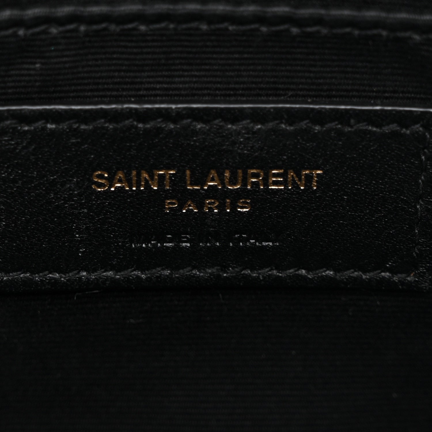 Saint Laurent Calfskin Matelasse Monogram Lou Camera Bag Black 6 of 13