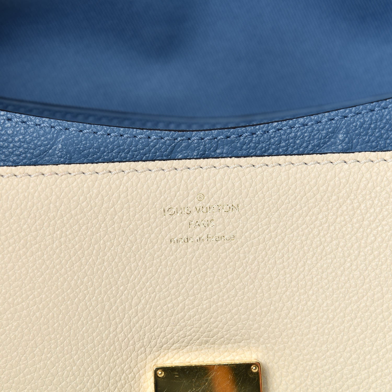 Louis Vuitton Empreinte Blanche BB Denim Creme 8 of 9