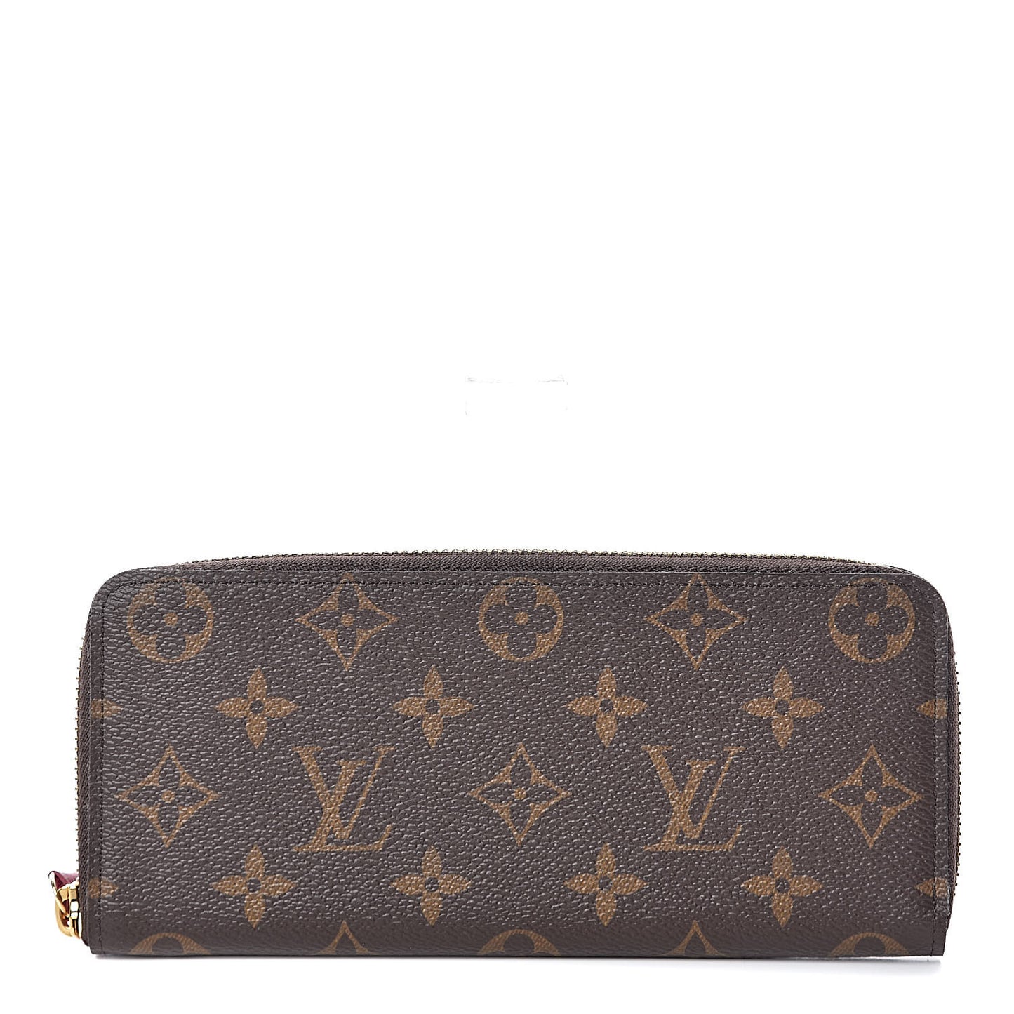 Monogram Clemence Wallet Fuchsia