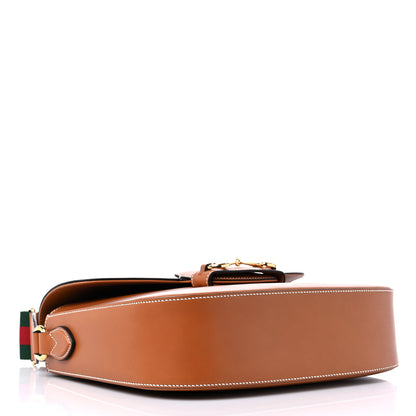 Gucci Calfskin Horsebit 1955 Shoulder Bag Tan 4 of 8