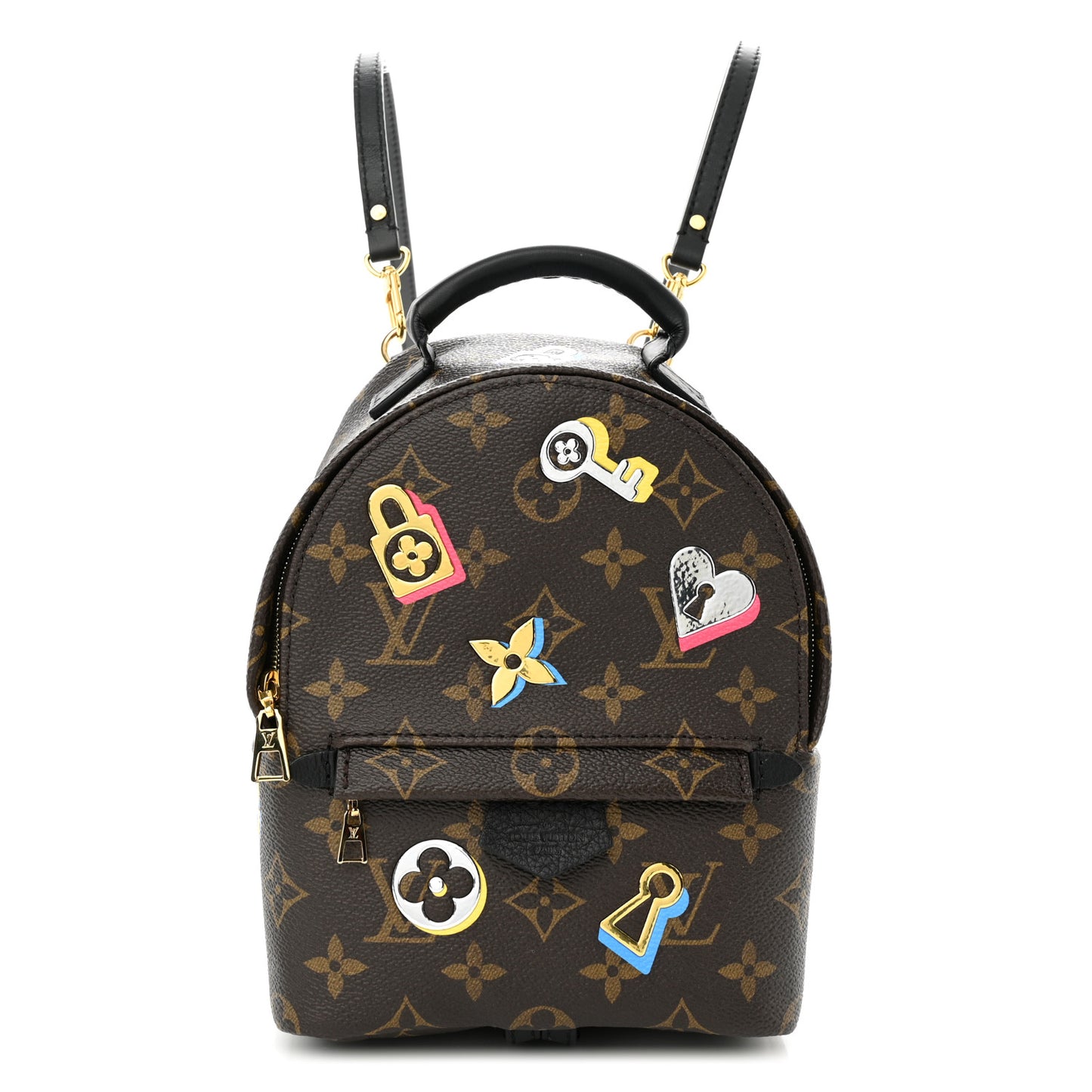 Monogram Love Lock Palm Springs Backpack Mini