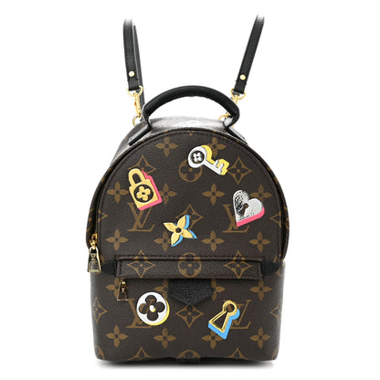 Louis Vuitton Monogram Love Lock Palm Springs Backpack Mini 1 of 10