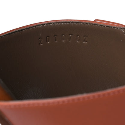 Hermes Calfskin Avenue Sandals 37 Rose Bubinga 8 of 9