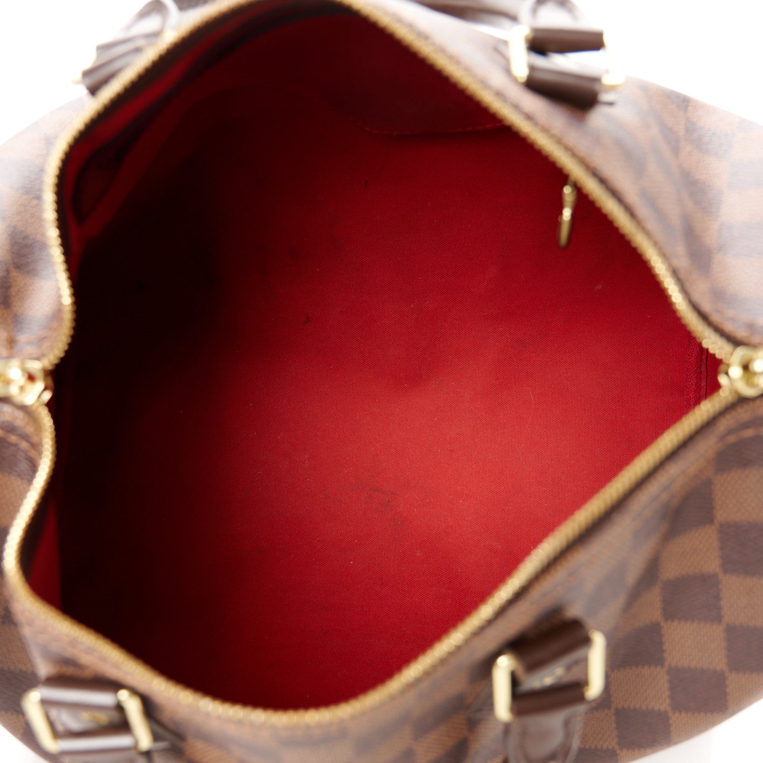 Louis Vuitton Damier Ebene Speedy Bandouliere 30 5 of 15