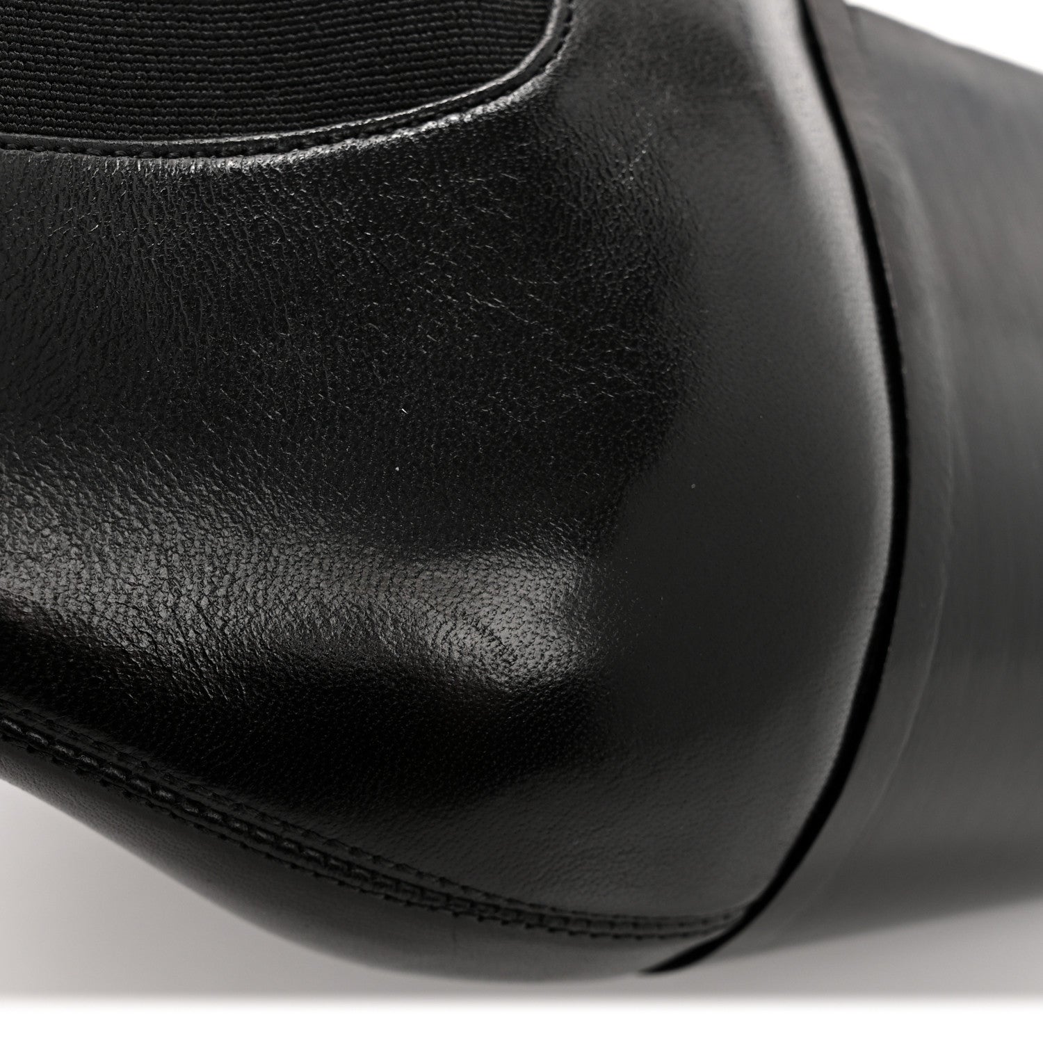 Saint Laurent Incrociato Muriel Vassili 60 Ankle Zip Boots 36 Black 10 of 11