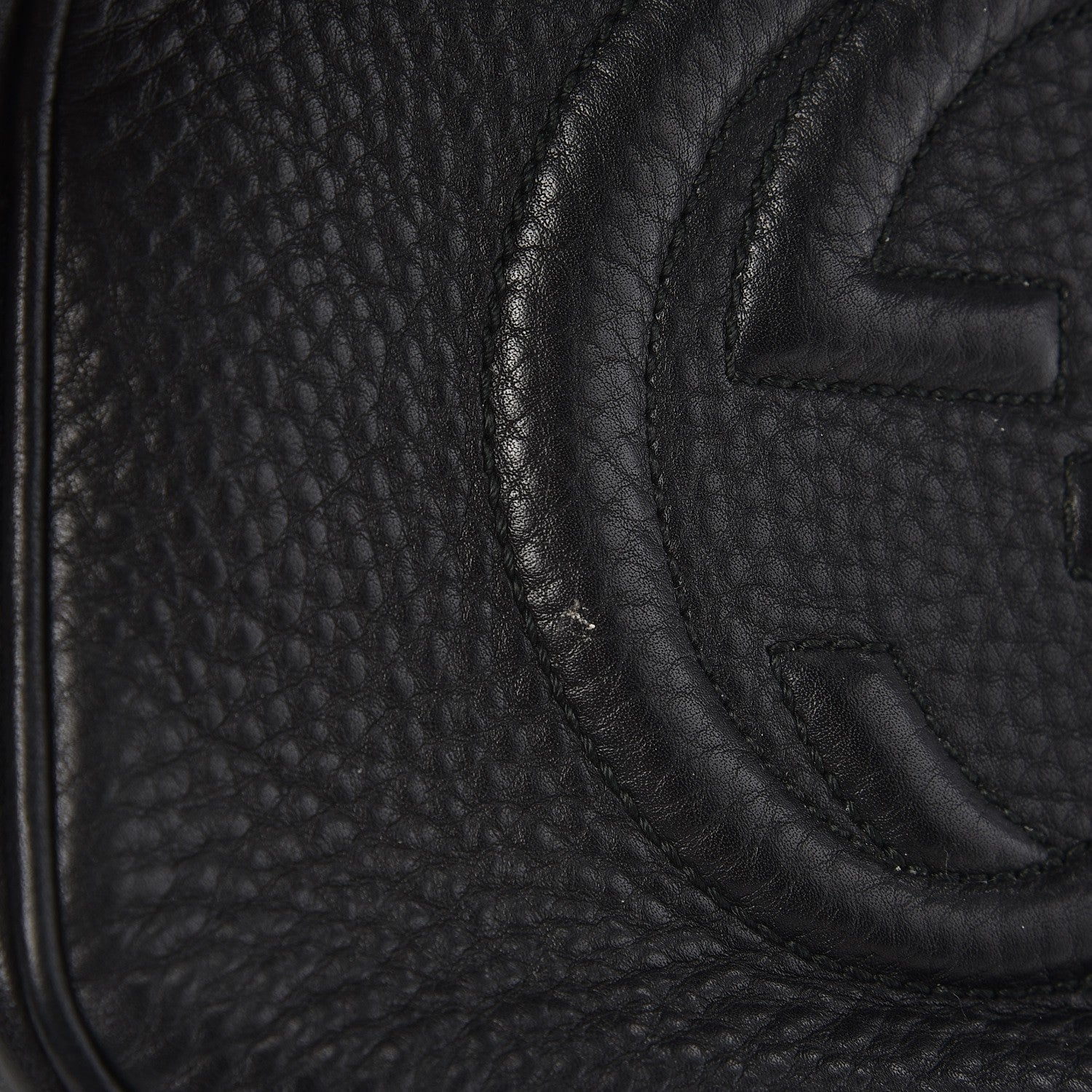 Gucci Pebbled Calfskin Small Soho Disco Bag Black 8 of 8