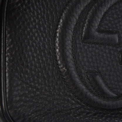 Gucci Pebbled Calfskin Small Soho Disco Bag Black 8 of 8