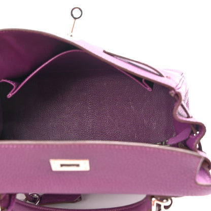 Hermes Togo Kelly Retourne 25 Anemone 5 of 11