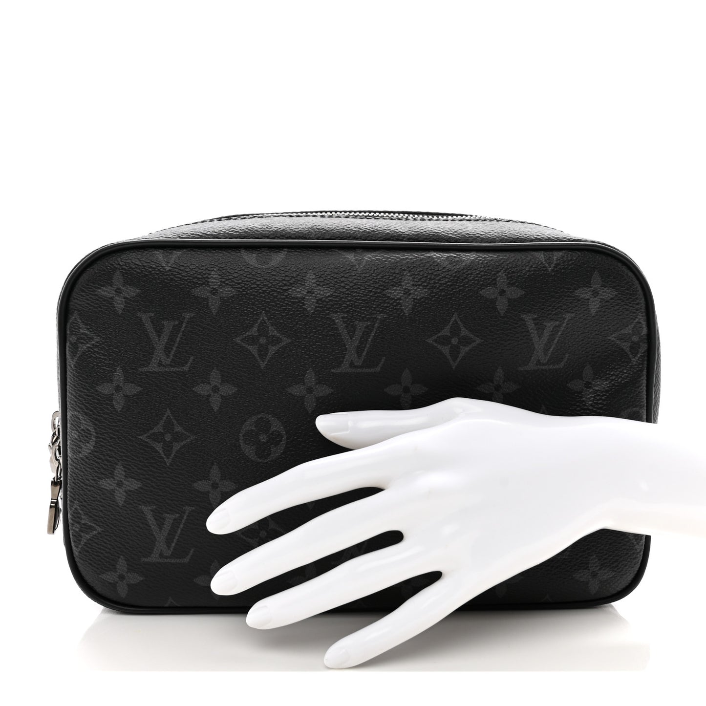 LOUIS VUITTON Monogram Eclipse Toilet Pouch GM