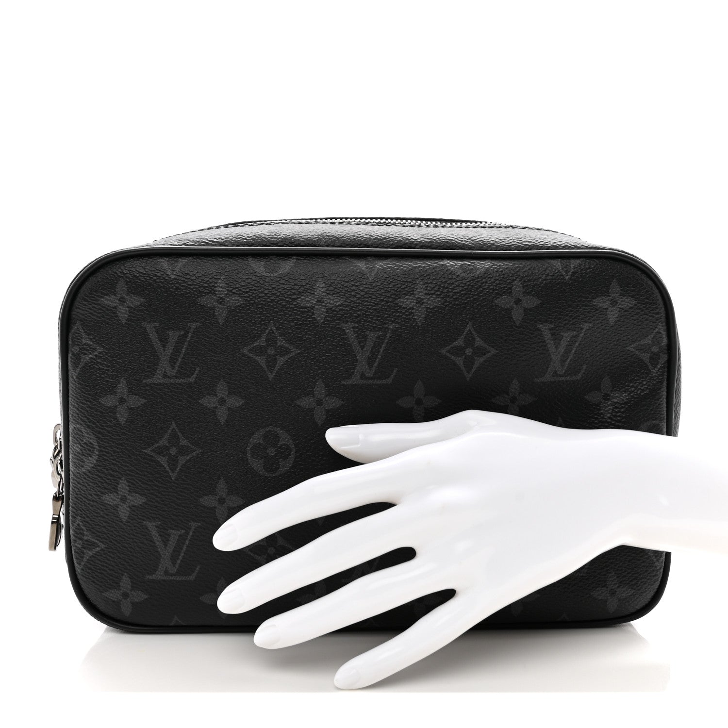 Louis Vuitton LOUIS VUITTON Monogram Eclipse Toilet Pouch GM 2 of 7