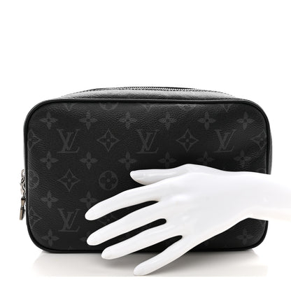Louis Vuitton LOUIS VUITTON Monogram Eclipse Toilet Pouch GM 2 of 7