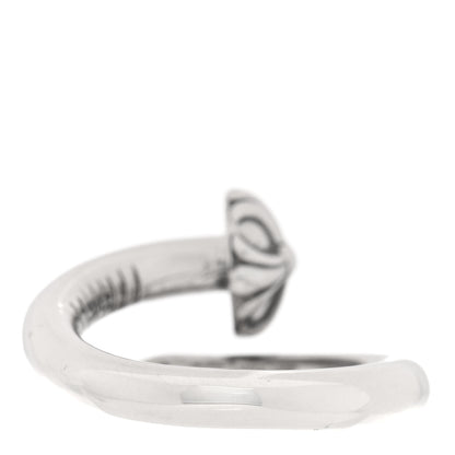 Chrome Hearts Sterling Silver Cross Ball Nail Ring 49 5 3 of 6