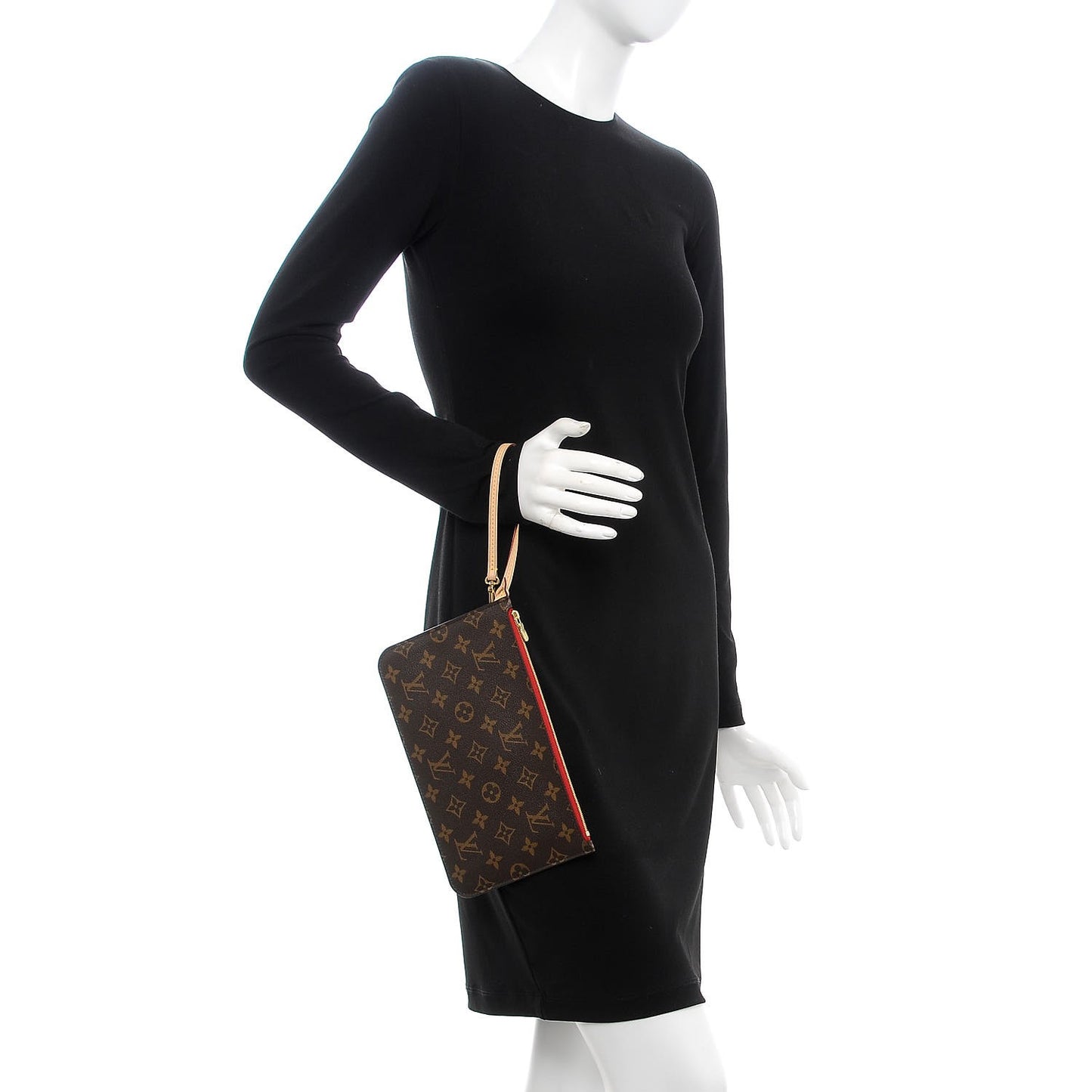 Monogram Neverfull MM GM Pochette Cherry
