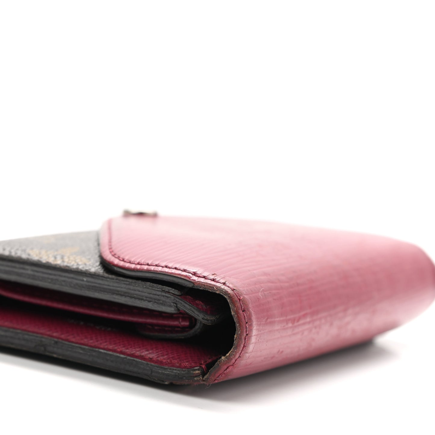 Epi Monogram Marie-Lou Compact Wallet Fuchsia