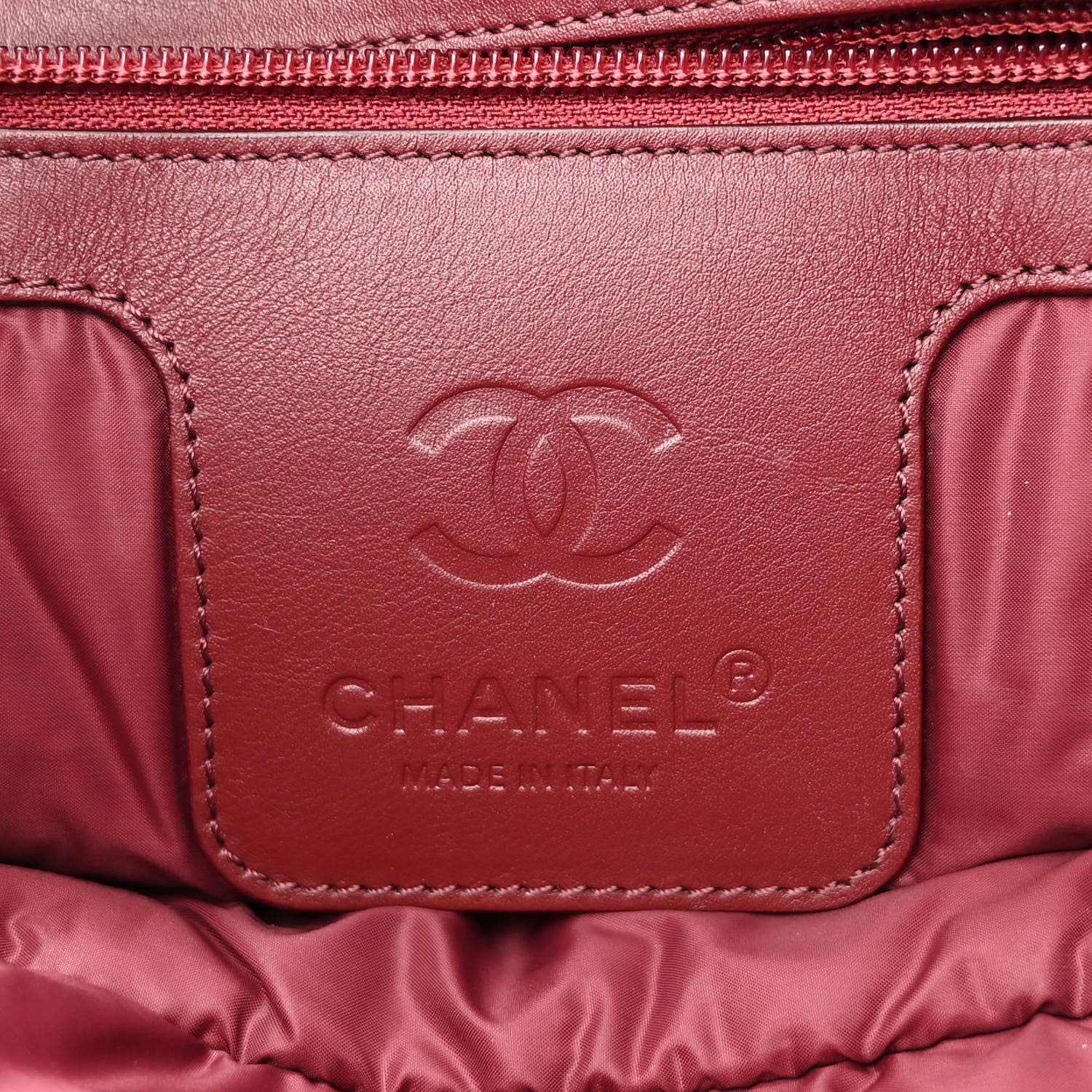 Chanel Nylon Quilted Large Coco Cocoon Tote Black 6 of 12