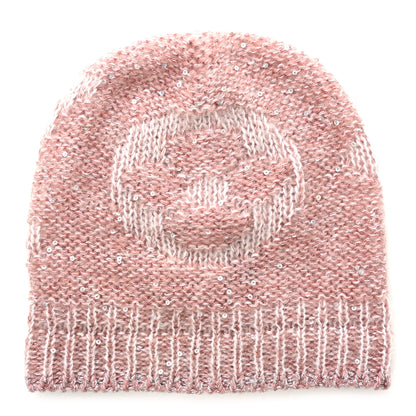 Louis Vuitton Monogram Glitter Sunset Beanie Hat Aurore 1 of 5