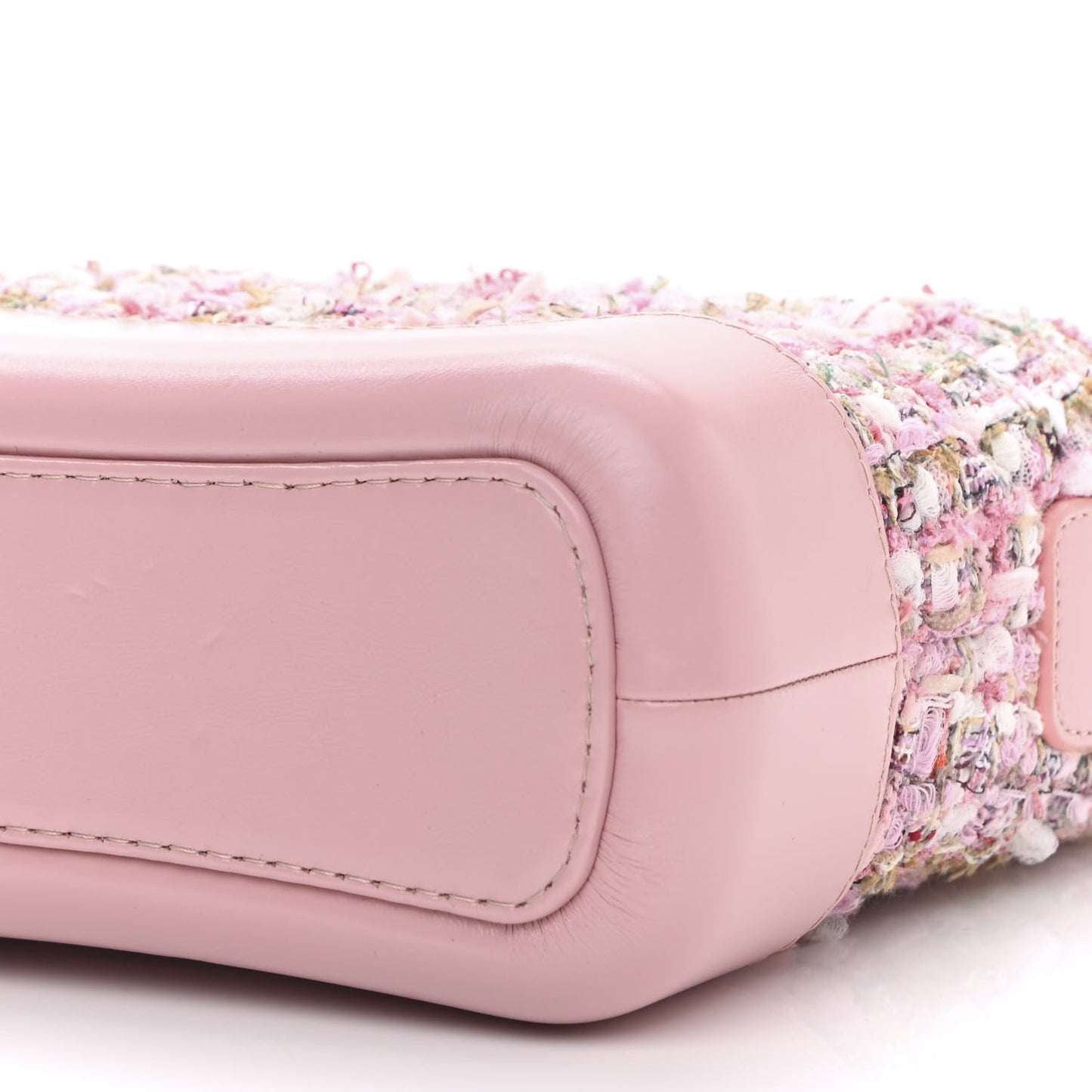 Tweed Calfskin Small Gabrielle Hobo Light Pink