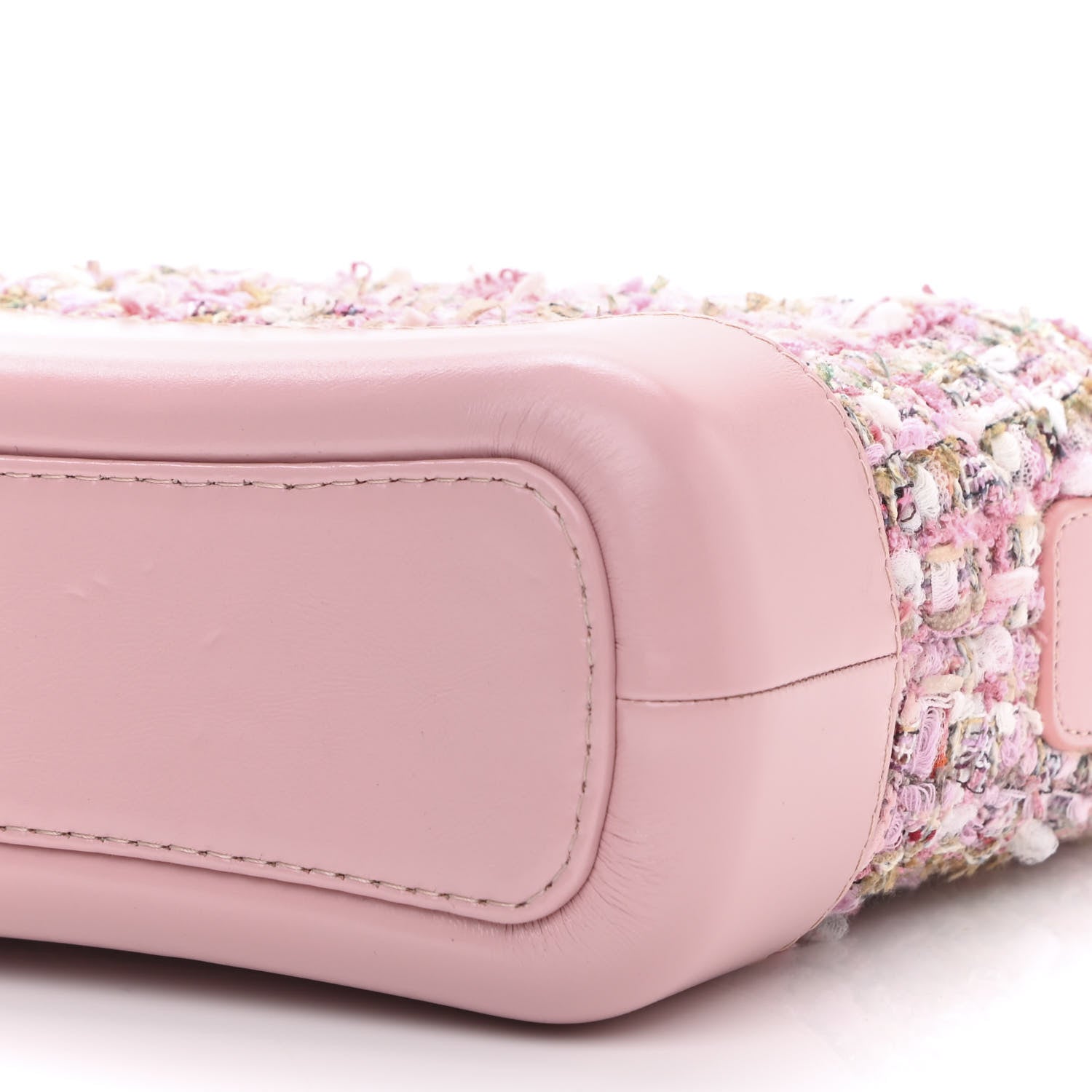 Chanel Tweed Calfskin Small Gabrielle Hobo Light Pink 10 of 10