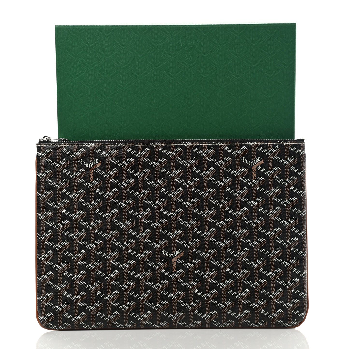 Goyardine Senat Pochette MM Black Gold