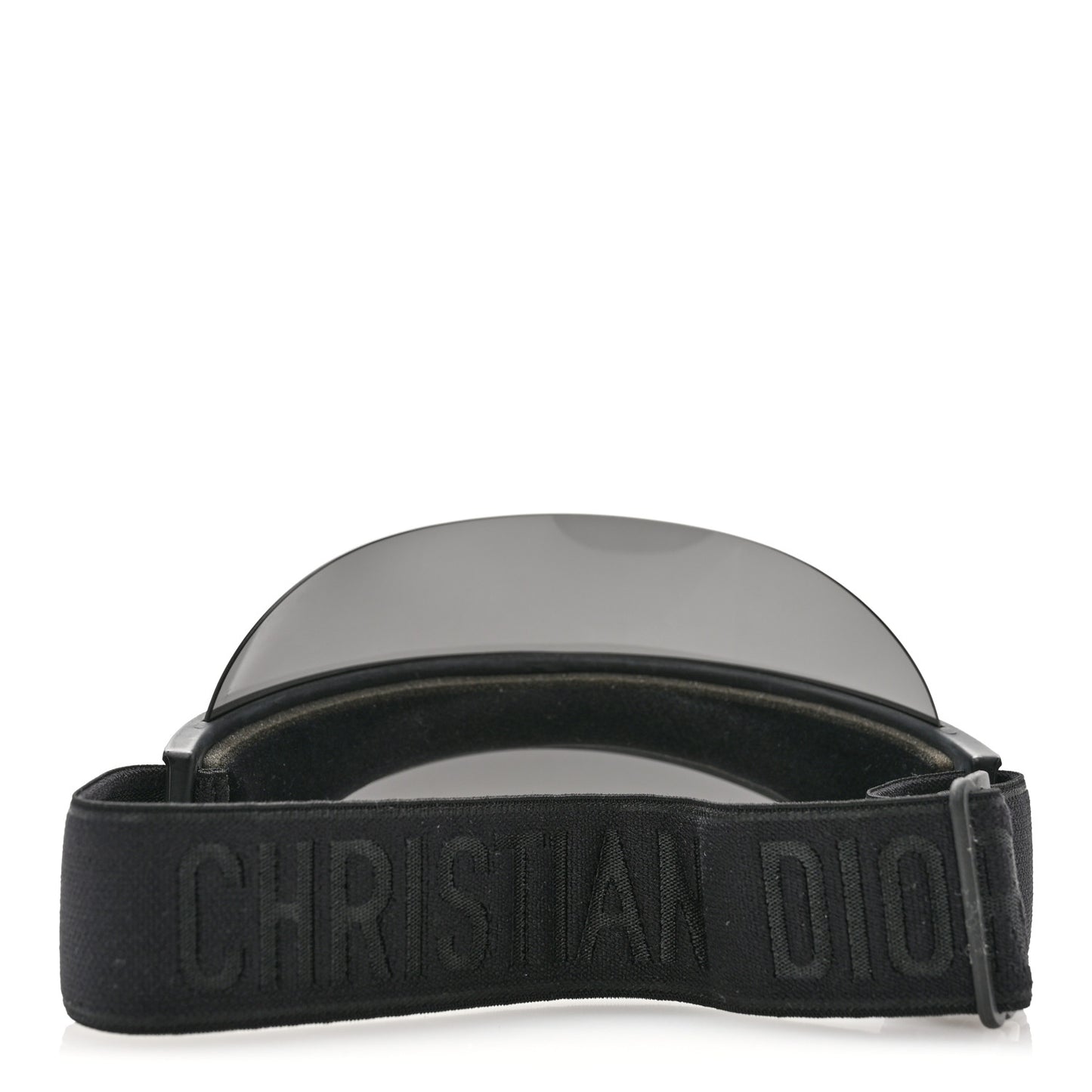 Mirrored DiorClubV1U Sun Visor Black