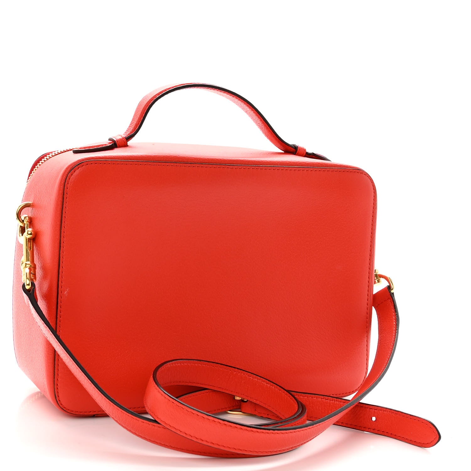 Mulberry Calfskin Cherwell Square Shoulder Bag Coral 3 of 9
