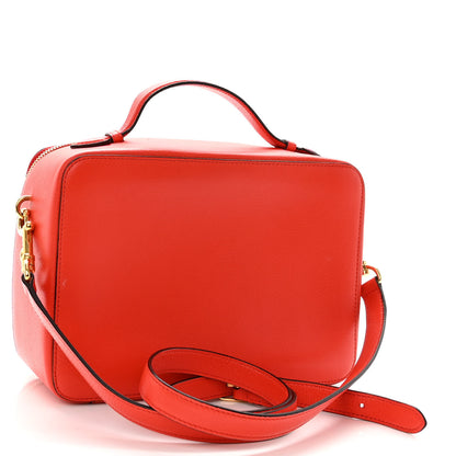Mulberry Calfskin Cherwell Square Shoulder Bag Coral 3 of 9